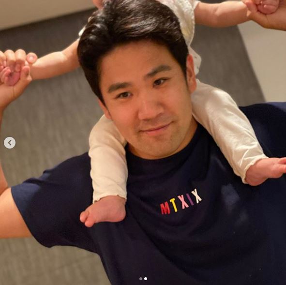 顔画像 田中将大の子供が大きい 体重は3歳20kgでまーくんに激似