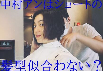 【画像】中村アンは髪形ショートが似合わない?ゆりやんに似てるの声