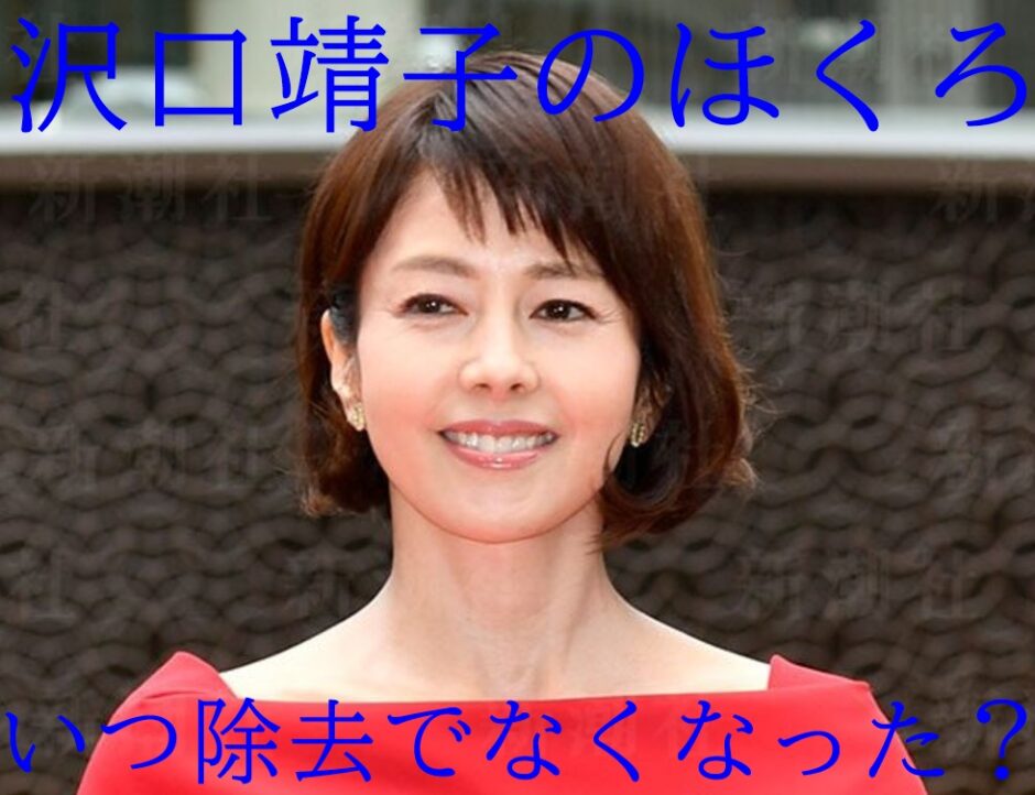 沢口靖子ほくろ除去いつ 若い頃でなく49歳なのは宗教上の理由